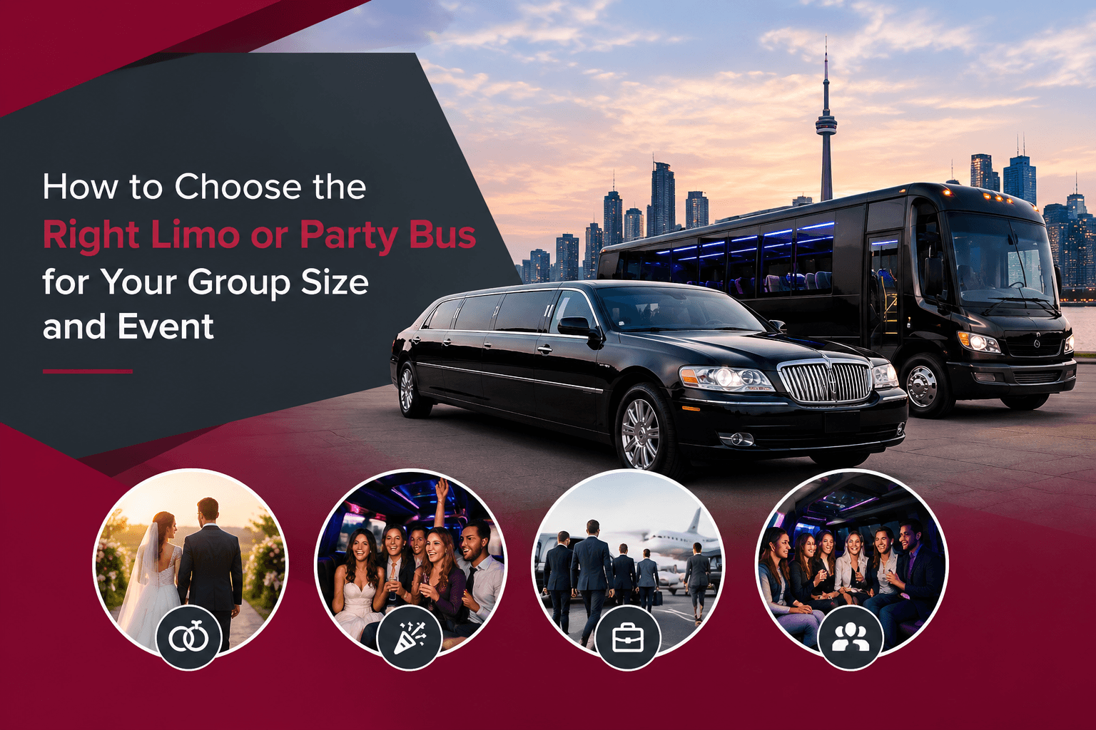 Party Bus for Your Group Size and Event